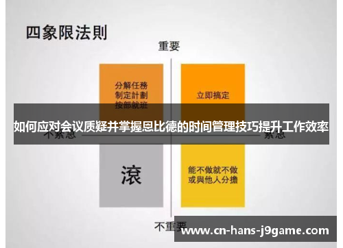 如何应对会议质疑并掌握恩比德的时间管理技巧提升工作效率