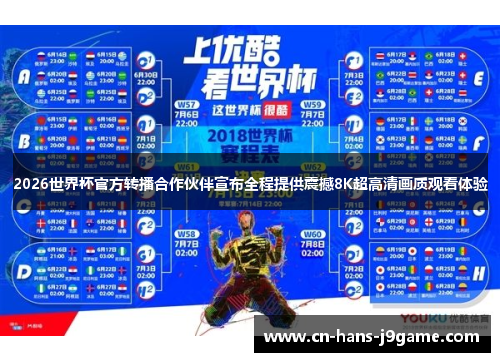 2026世界杯官方转播合作伙伴宣布全程提供震撼8K超高清画质观看体验